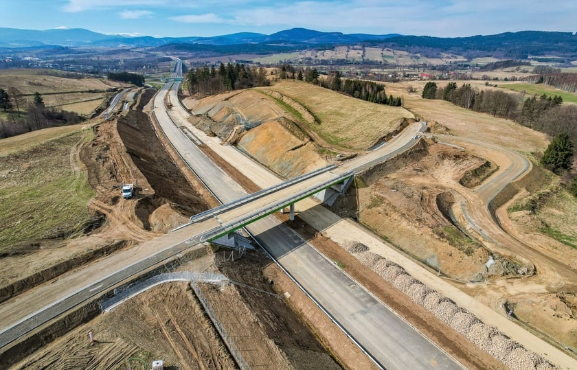 Budowa odcinka S3 między Bolkowem a Kamienną Górą