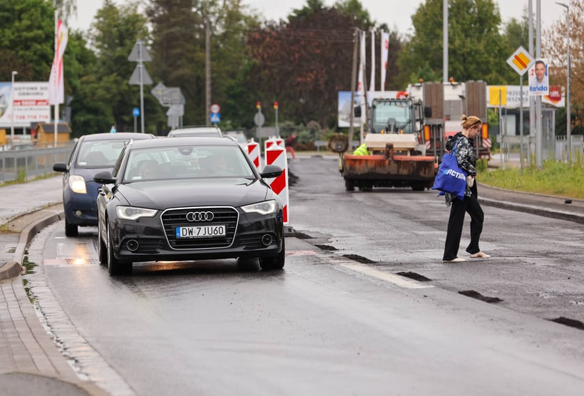 Remont jeden z ważniejszych ulic na Maślicach  - Królewieckiej