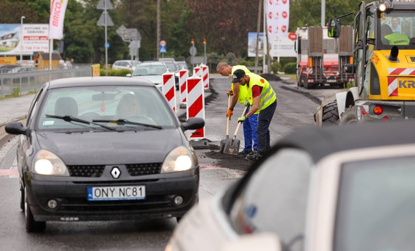 Remont jeden z ważniejszych ulic na Maślicach  - Królewieckiej