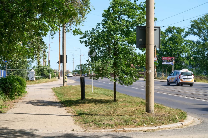 Ulica Reymonta - stan obecny.