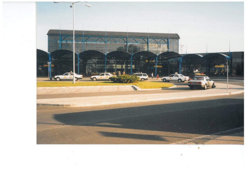 Zdjęcia archiwalne -  terminal wrocławskiego lotniskach