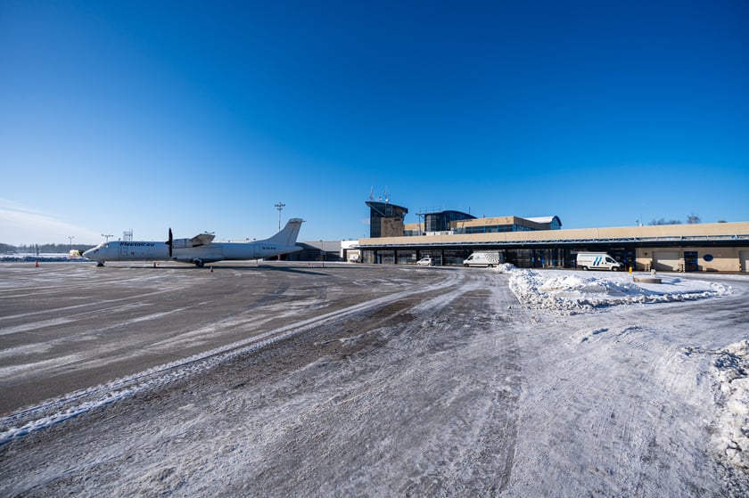 Stary port lotniczy na Strachowicach, rok 2024