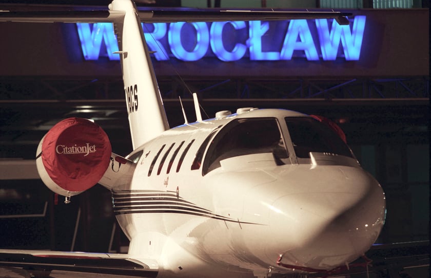 Zdjęcia archiwalne -  terminal wrocławskiego lotniskach