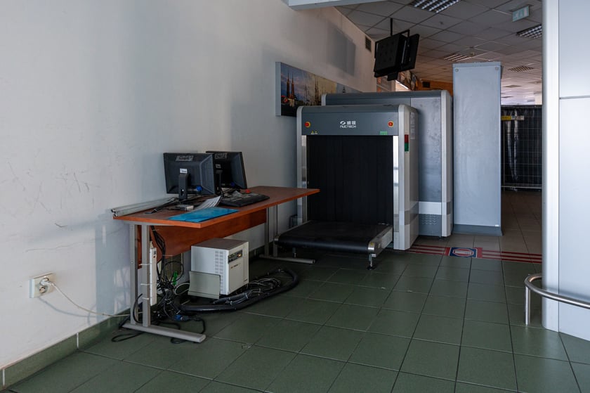 Stary port lotniczy na Strachowicach, rok 2024