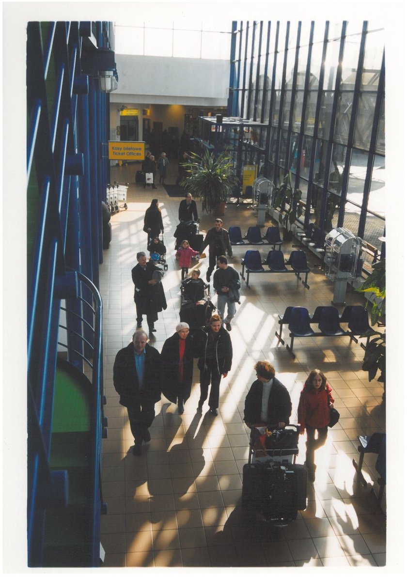 Zdjęcia archiwalne -  terminal wrocławskiego lotniskach
