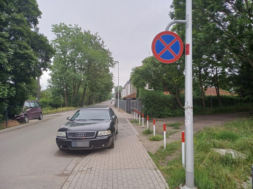 Przykłady niezgodnego z prawem parkowania. Zdjęcia wykonane podczas kontroli Straży Miejskiej Wrocławia między 3 a 9 czerwca