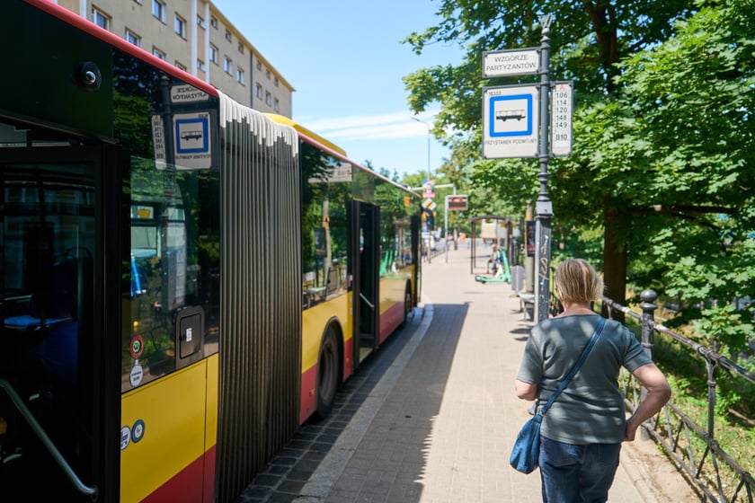 Przystanek Wzgórze Partyzantów, czerwiec 2024