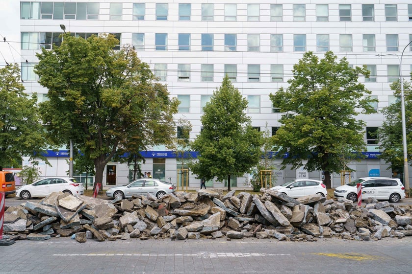 Na ul. Świdnickiej i Powstańców Śląskich nowe torowisko zyska odcinek od ul. Piłsudskiego do Zaolziańskiej.