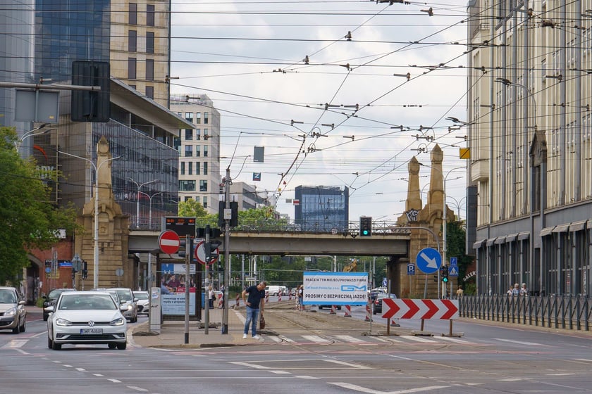 Na ul. Świdnickiej i Powstańców Śląskich nowe torowisko zyska odcinek od ul. Piłsudskiego do Zaolziańskiej.