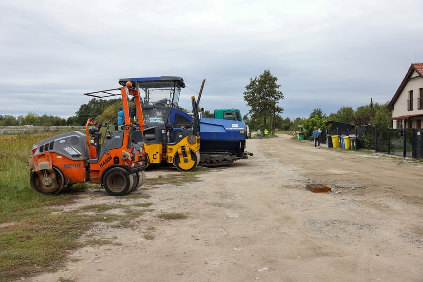 Pierwszy dzień remontu ul. Lechitów