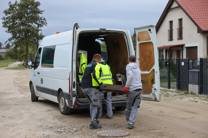 Pierwszy dzień remontu ul. Lechitów