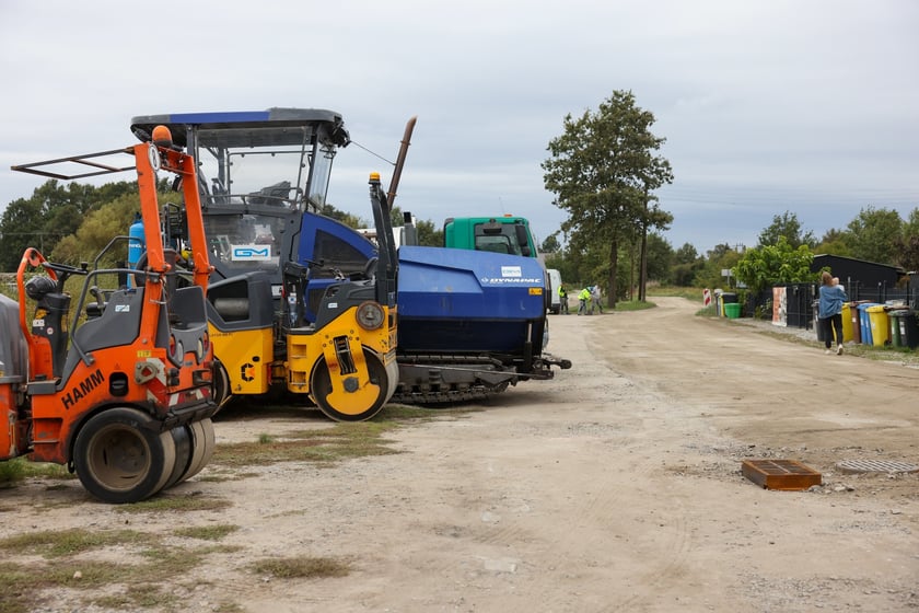 Pierwszy dzień remontu ul. Lechitów