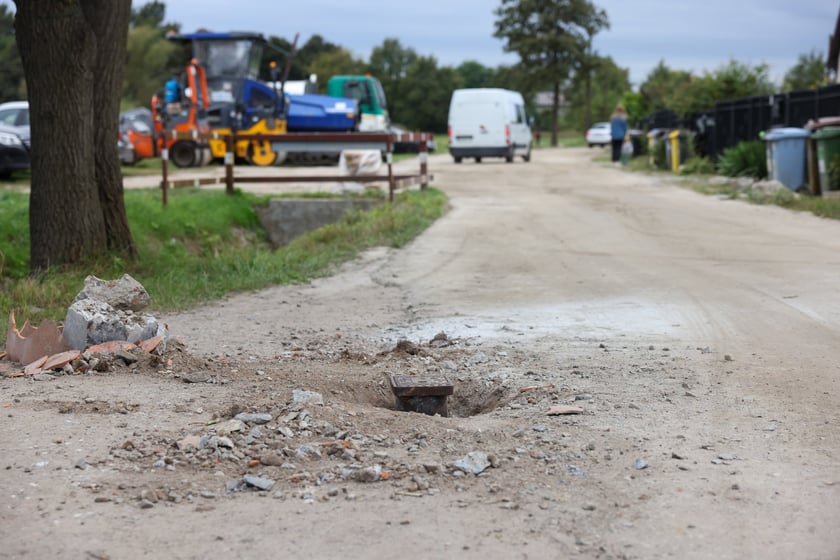 Pierwszy dzień remontu ul. Lechitów