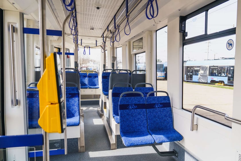 Tramwaj Pesa 146N należący do MPK Wrocław