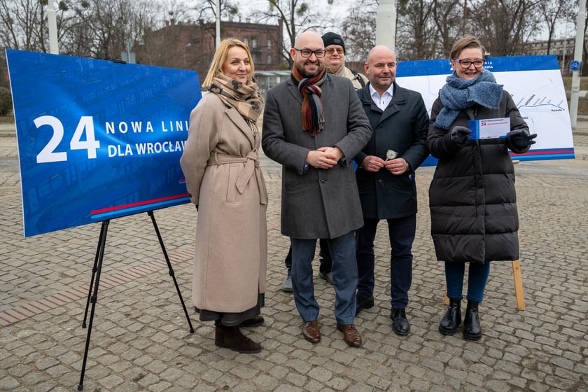 Od soboty 22 lutego rusza nowa linia tramwajowa numer 24