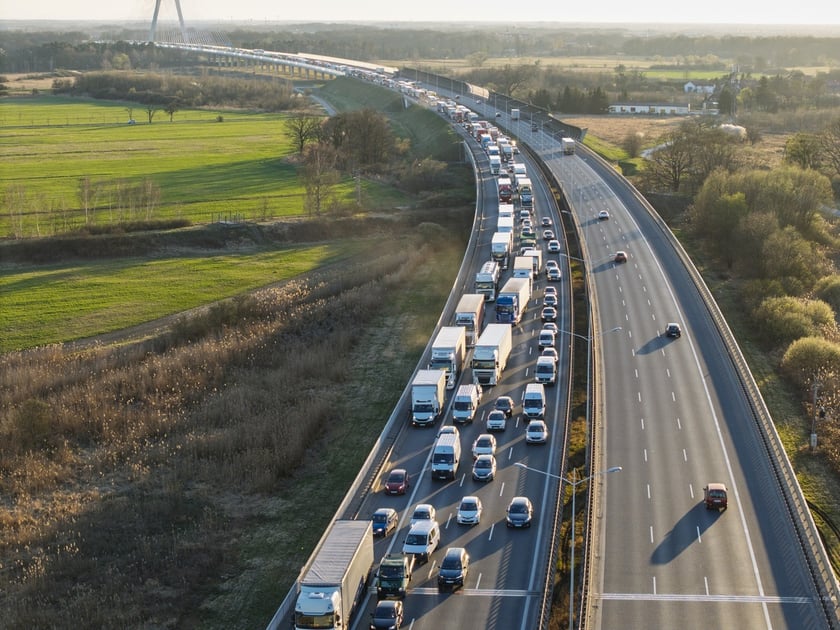 AOW Wrocław Stadion - Wrocław Północ wypadek, 3 kwietnia 2025 r.
