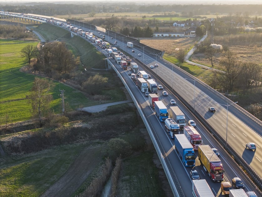 AOW Wrocław Stadion - Wrocław Północ wypadek, 3 kwietnia 2025 r.