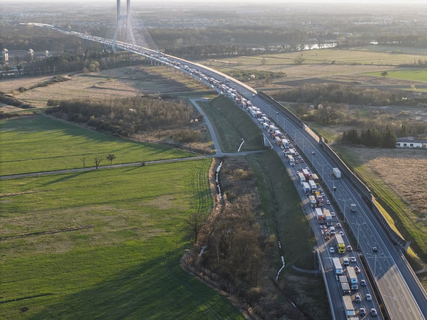 AOW Wrocław Stadion - Wrocław Północ wypadek, 3 kwietnia 2025 r.