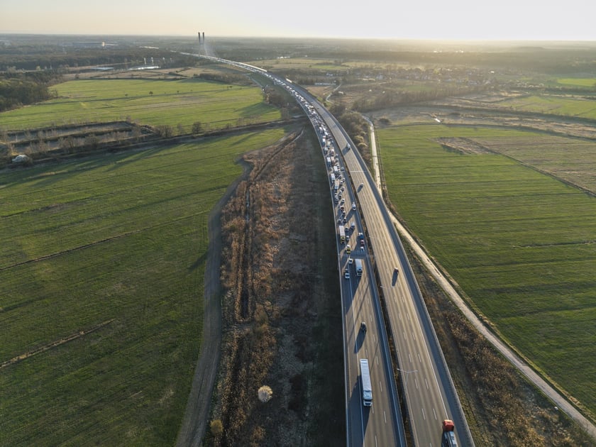 AOW Wrocław Stadion - Wrocław Północ wypadek, 3 kwietnia 2025 r.