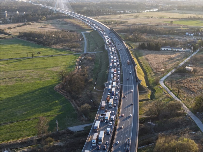 AOW Wrocław Stadion - Wrocław Północ wypadek, 3 kwietnia 2025 r.