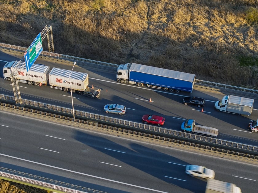 AOW Wrocław Stadion - Wrocław Północ wypadek, 3 kwietnia 2025 r.
