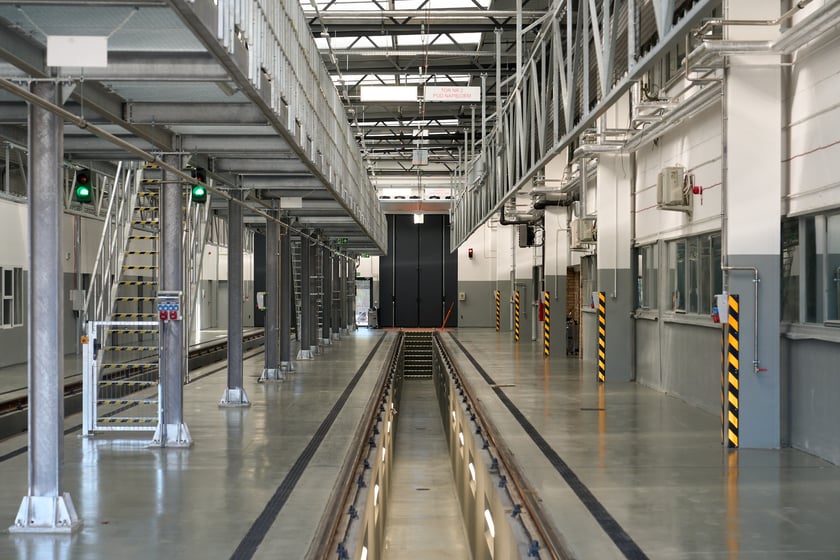 Zmodernizowana zajezdnia Borek