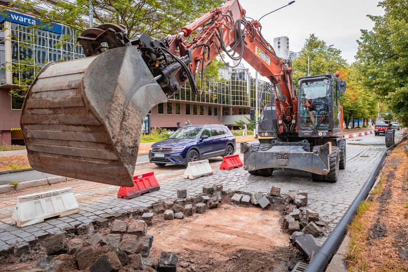 Remont ul. Powstańców Śląskich - 12.07.2025