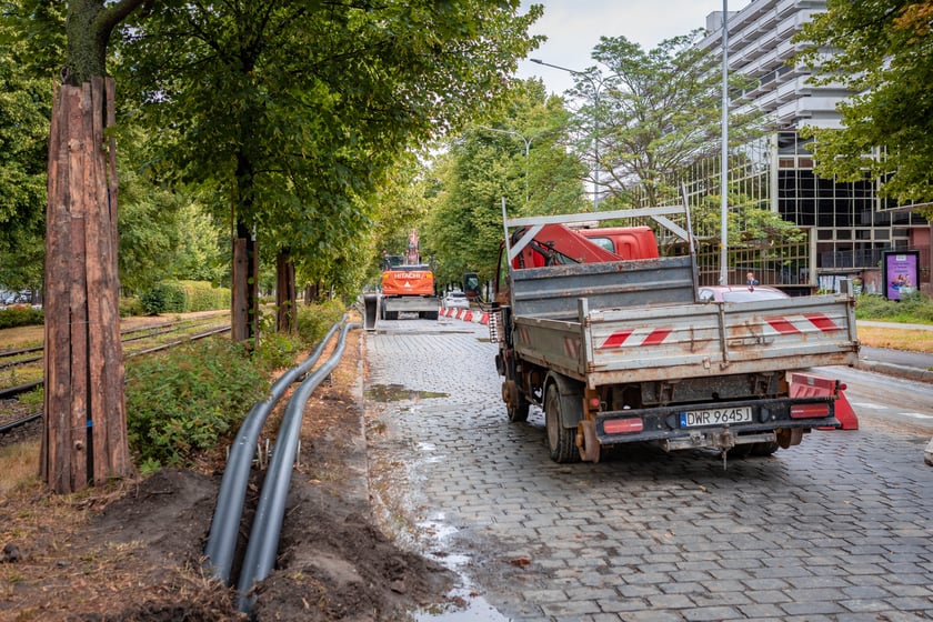 Remont ul. Powstańców Śląskich - 12.07.2025