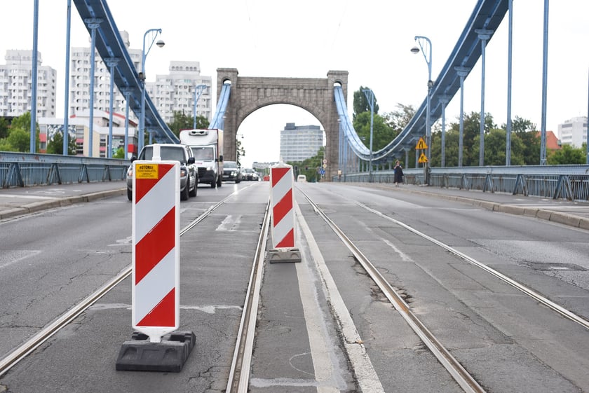 Rozpoczął się remont mostu Grunwaldzkiego - 13.07.2025