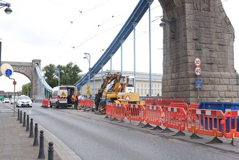 Rozpoczął się remont mostu Grunwaldzkiego - 13.07.2025