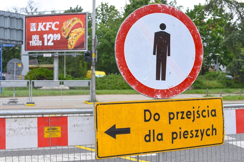 Remont tor&oacute;w na skrzyżowaniu ulic Powstańc&oacute;w Śląskich z Jastrzębią, 26.07.2025