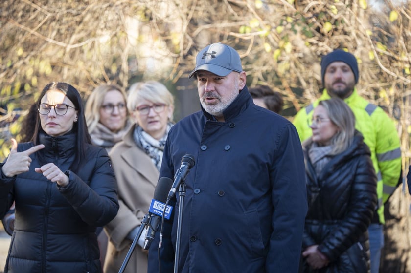 Rusza przebudowa węzła Drobnera-Dubois. Zastępca dyrektora Wydziału Inżynierii Miejskiej Andrzej Brzoza zapowiada zmiany w komunikacji