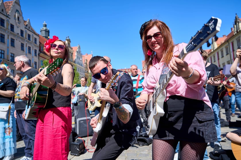 Gitarowy Rekord Świata 2026 we wrocławskim Rynku i okolicy