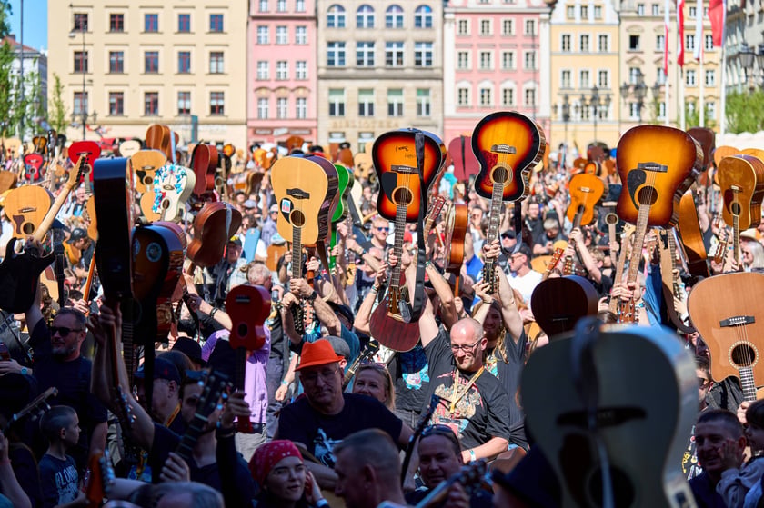 Gitarowy Rekord Świata 2026 we wrocławskim Rynku i okolicy