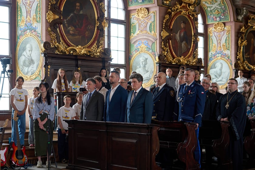 Uroczystość przyznania Serhijowi Żadanowi tytułu doktora honoris causa Uniwersytetu Wrocławskiego