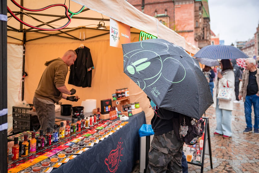 Pierwszy (nieco deszczowy) dzień Festiwalu Delicje 2026. Wrocław, 05.06.2026.