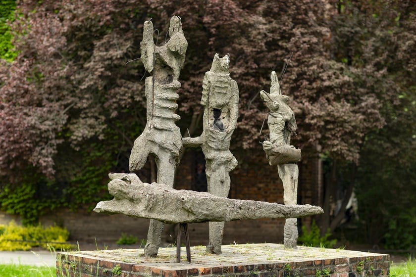 Pomnik Rozstrzelanych Zakładników w Nowym Sączu Władysława Hasiora