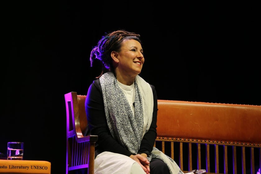 Olga Tokarczuk spotkanie Hala Stulecia książka Empuzjon