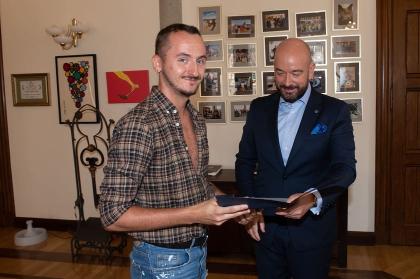 Stypendysta Kamil Mastalerz