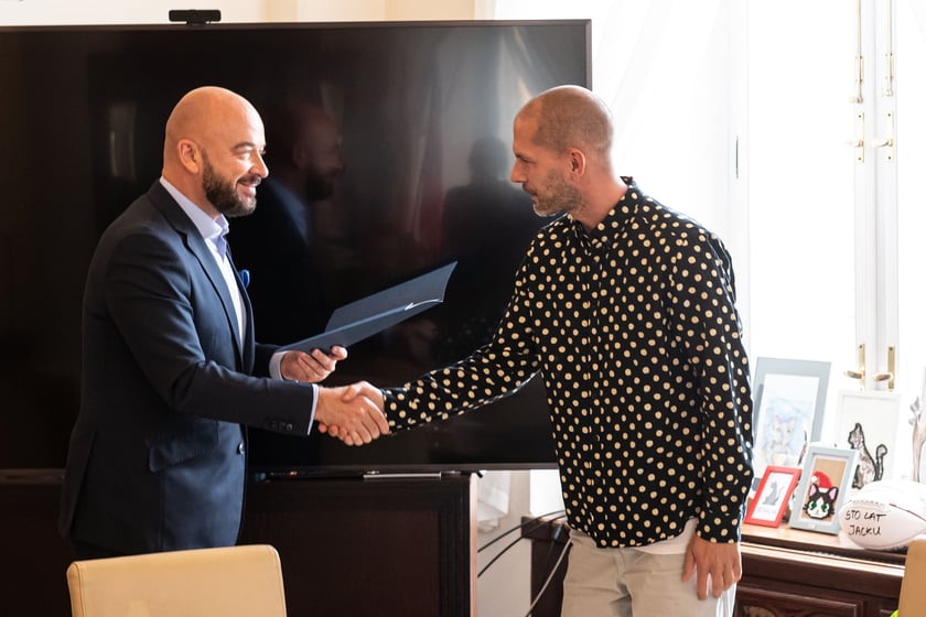 Stypendysta Michał Matoszko