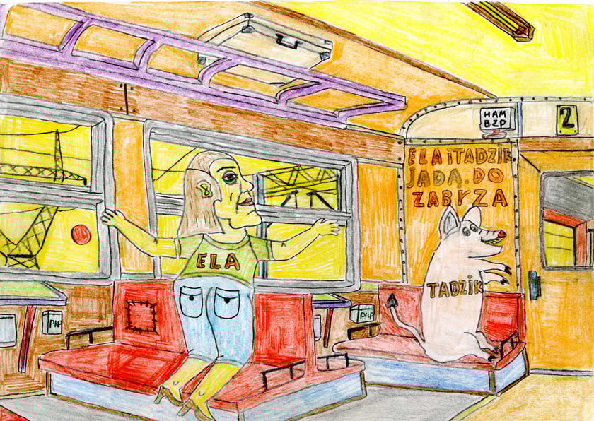 Jakub Plączkowski ? Podróż pociągiem Eli i Tadzika