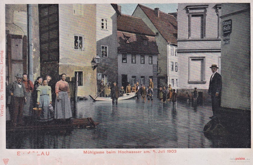 Powódź w przedwojennym Wrocławiu. Lipiec 1903 roku