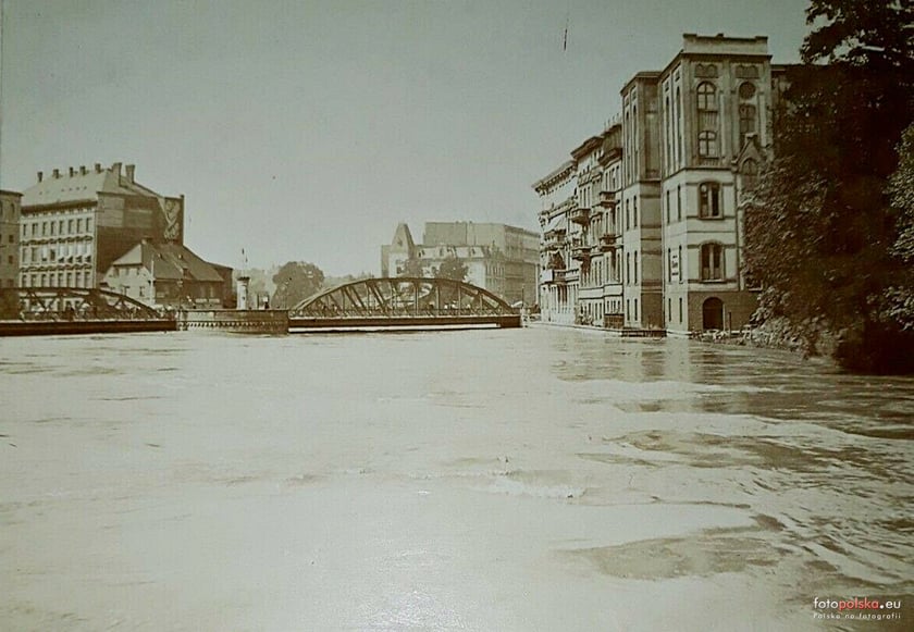 Powódź w przedwojennym Wrocławiu. Lipiec 1903 roku