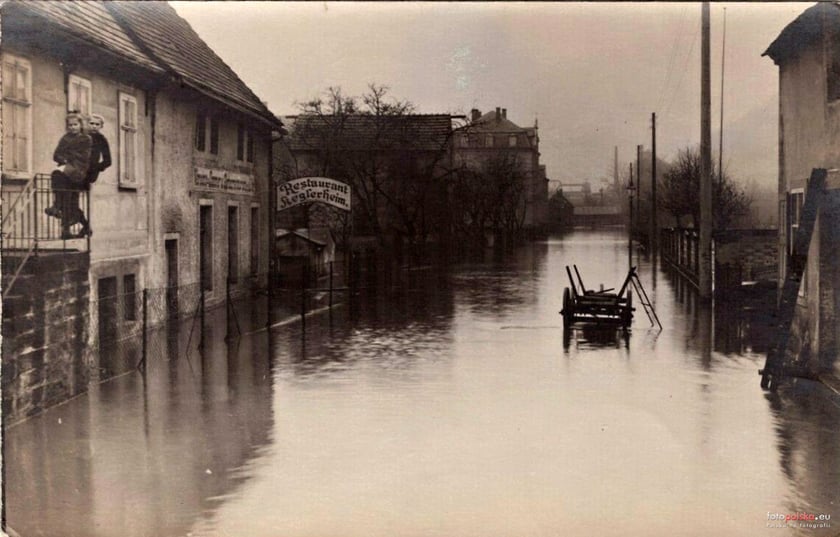 Powódź w przedwojennym Wrocławiu. Lipiec 1903 roku