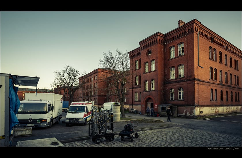 Plan zdjęciowy serialu "Erynie"