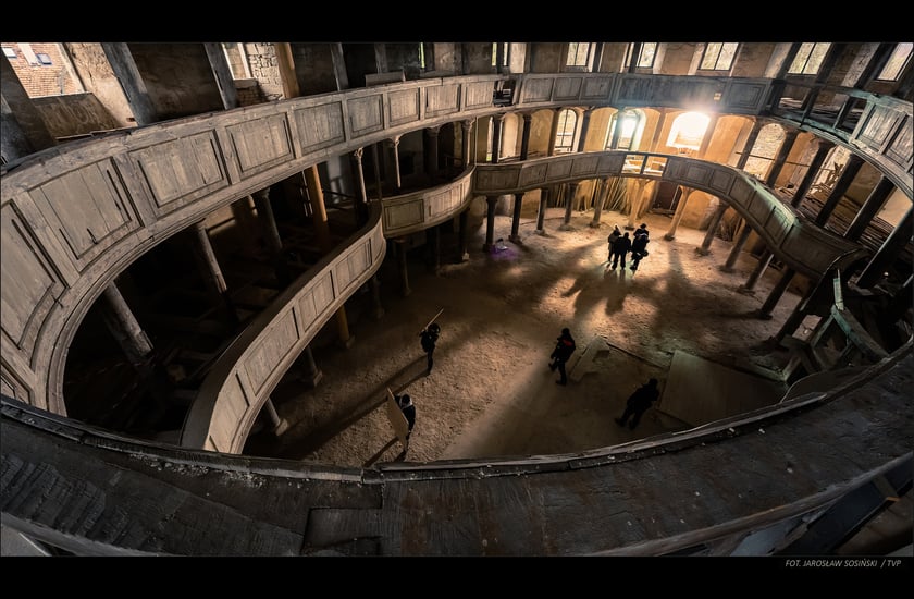 Plan zdjęciowy serialu "Erynie"