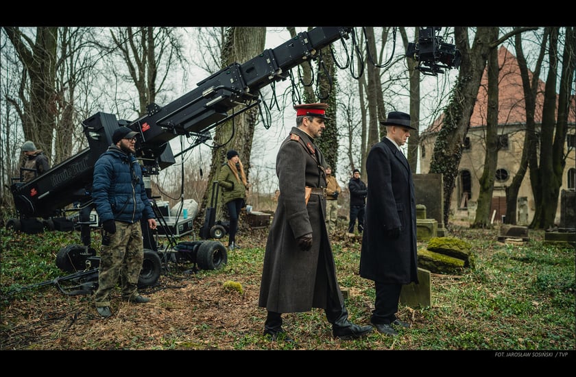 Plan zdjęciowy serialu "Erynie"