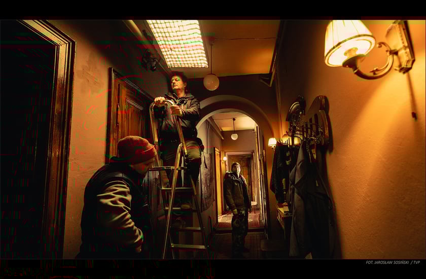 Plan zdjęciowy serialu "Erynie"