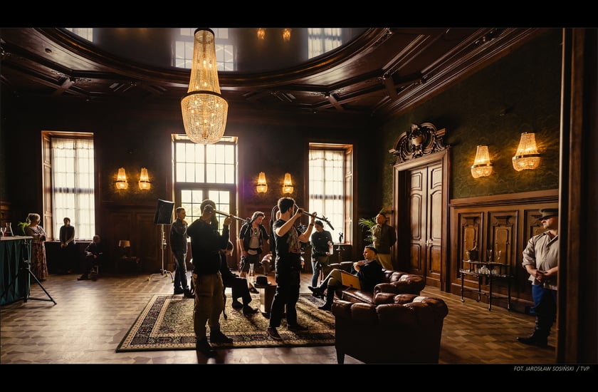 Plan zdjęciowy serialu "Erynie"