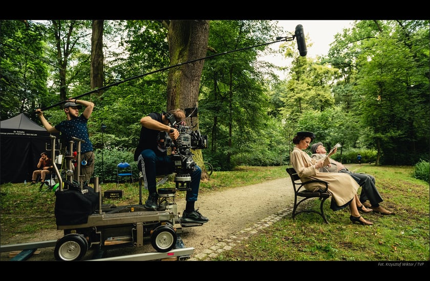 Plan zdjęciowy serialu "Erynie"